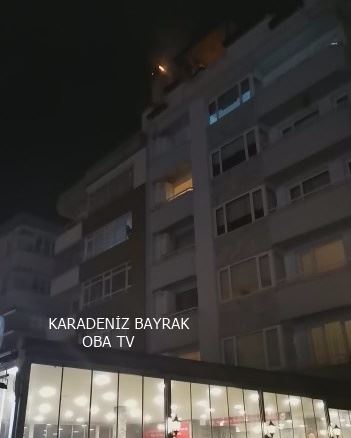 Ordu’da baca yangını