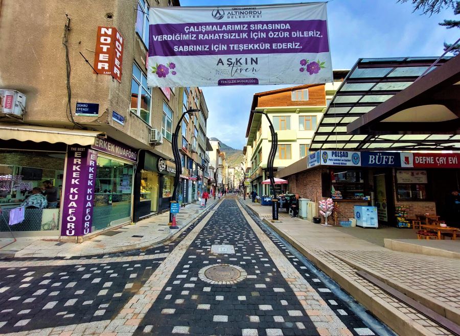 ŞARKİYE DE SOKAKLAR YAŞAM VE CAZİBE MERKEZİNE DÖNÜŞTÜ
