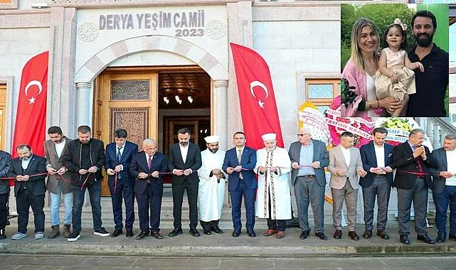 Derya Yeşim Camii ibadete açıldı