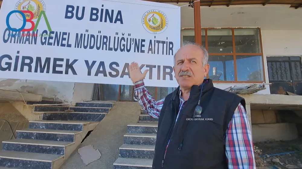 ORMAN MÜDÜRLÜĞÜ VATANDAŞIN YAPTIRDIĞI BİNALARA EL KOYDU