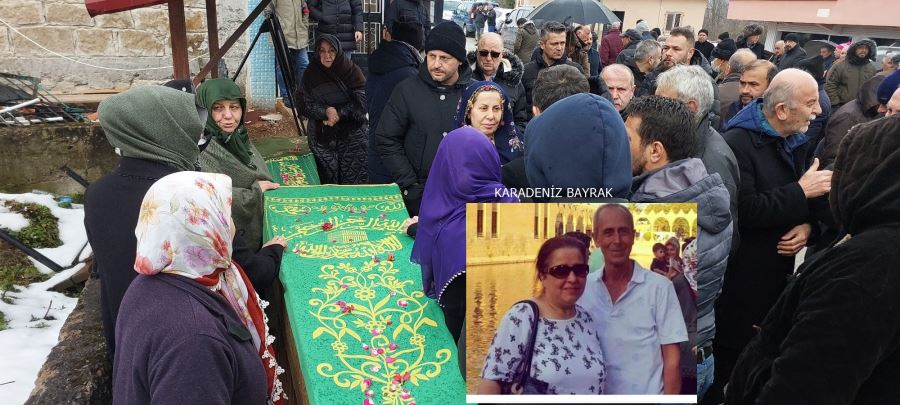 Ünsal Öztürk ve eşi Sema Öztürk son yolculuğuna uğurlandı