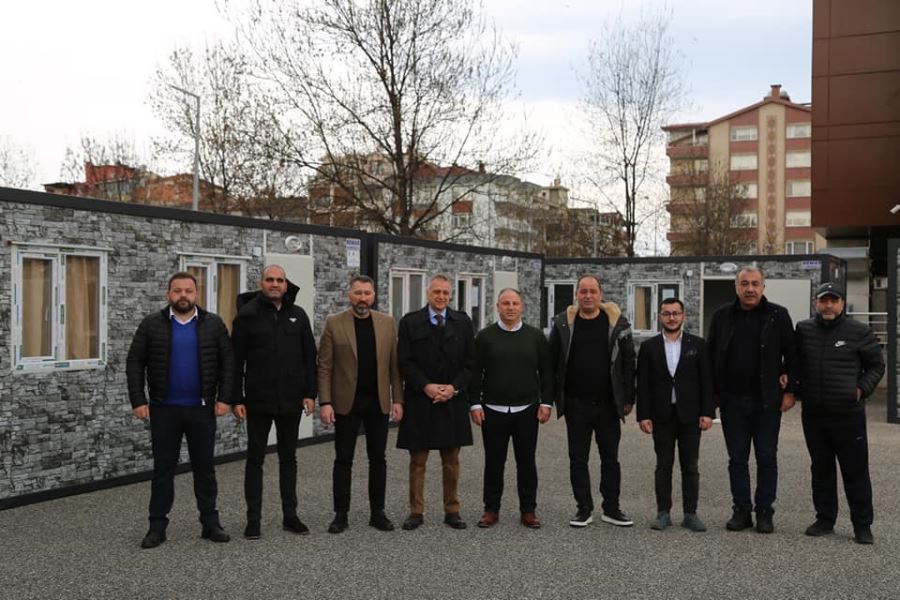 YURTDIŞINDAKİ ORDULULARDAN KONTEYNER YARDIMI