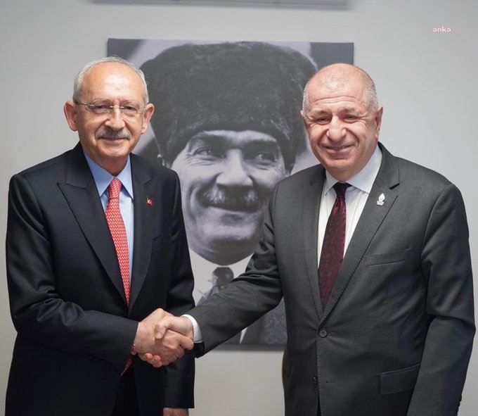“ZAFER PARTİSİ OLARAK KEMAL KILIÇDAROĞLU’NU DESTEKLİYORUZ”