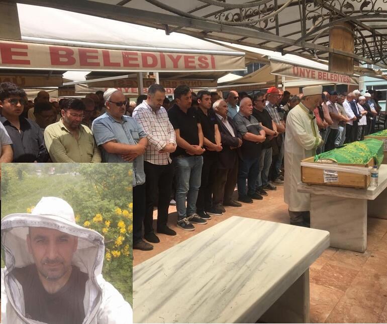 Silahla öldürülen arıcı toprağa verildi