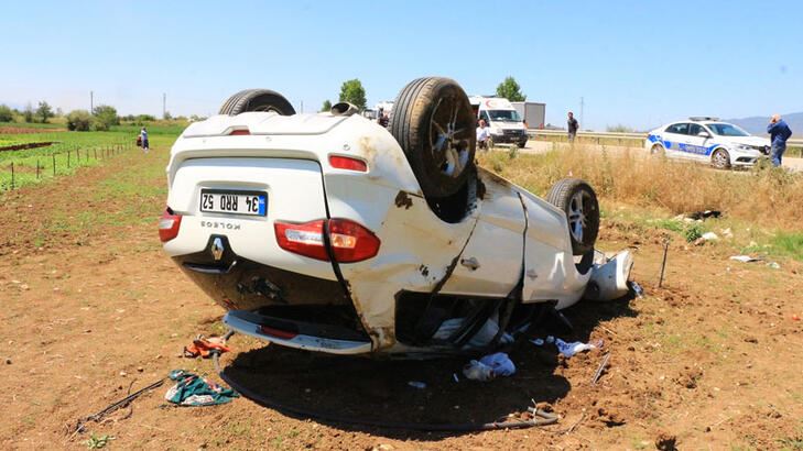 Tokat’ta trafik kazası: 2 ölü, 4 yaralı