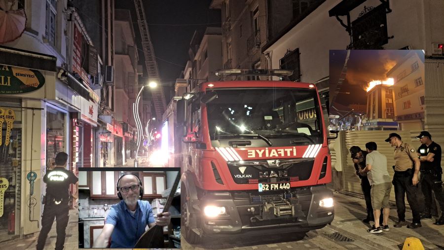 Ordu’da çıkan yangında İbrahim Kahyaoğlu yaşamını yitirdi