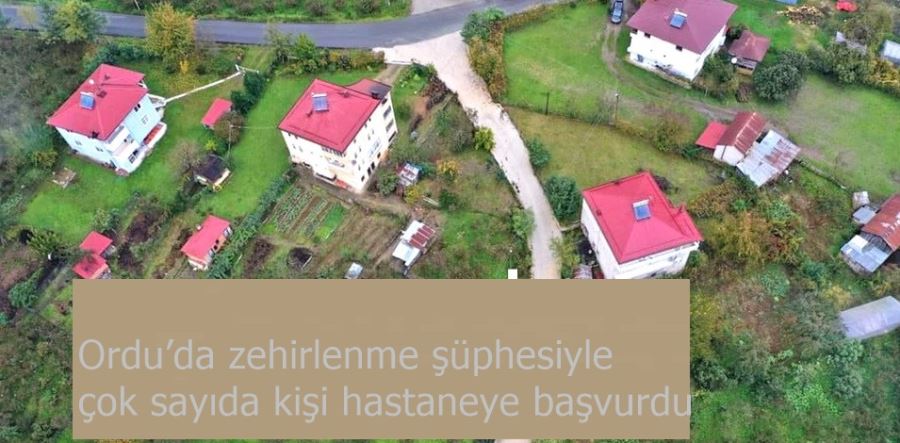 Ordu’da zehirlenme şüphesiyle çok sayıda kişi hastaneye başvurdu