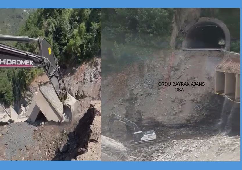 Karadeniz Akdeniz yolunda çalışmalar başladı