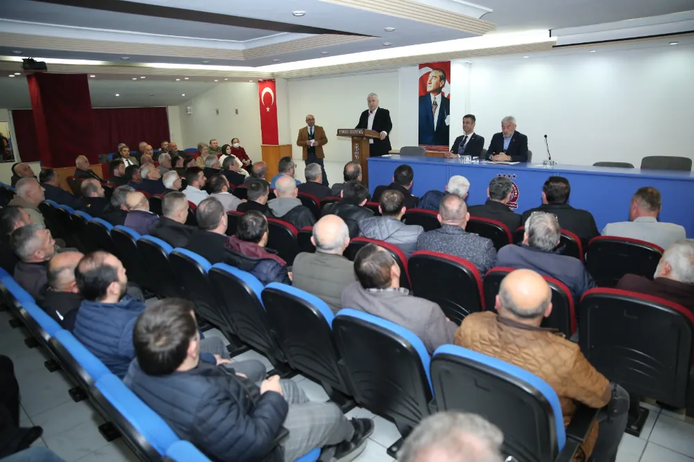 ENVER YILMAZ ŞOFÖR ESNAFIYLA BULUŞTU