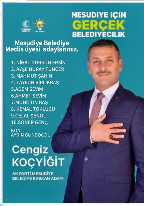 MESUDİYE’Yİ, ORTAK AKIL İLE YÖNETECEĞİZ!