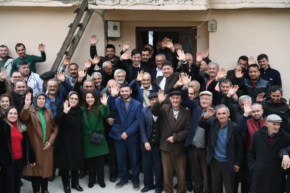 GERCE MAHALLESİ AŞKIN TÖREN’İ BAĞRINA BASTI 