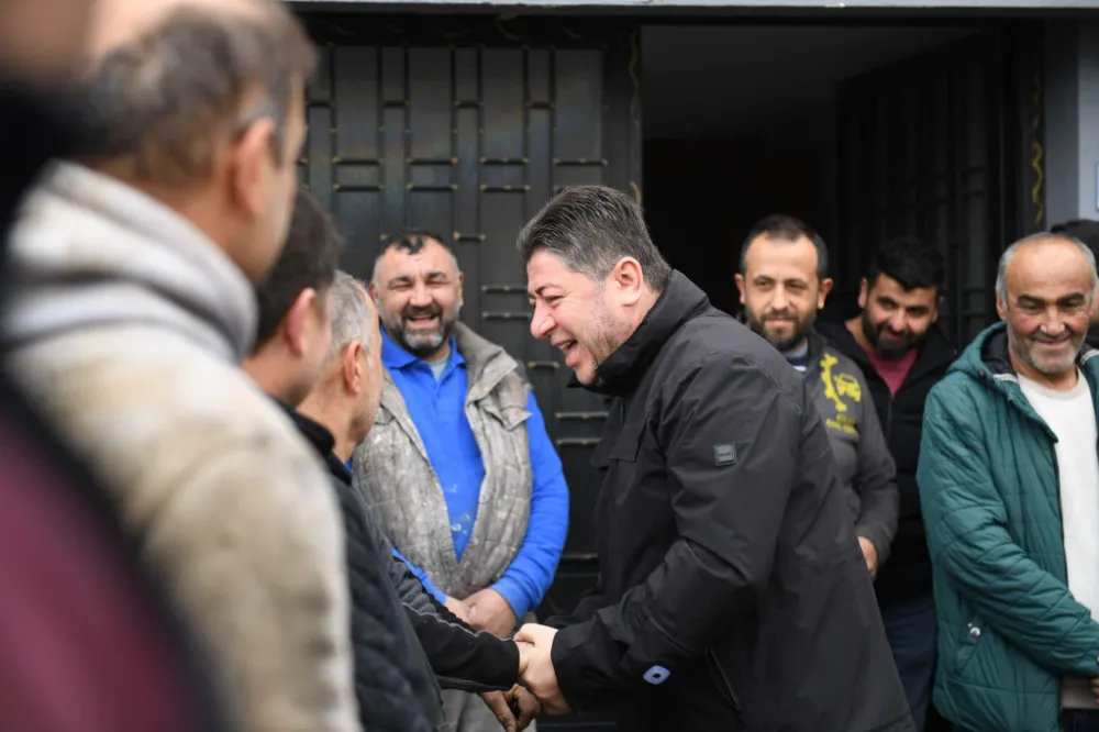 ATA SANAYİ ESNAF VE ÇALIŞANLARI BAŞKAN TÖREN’İ BAĞRINA BASTI