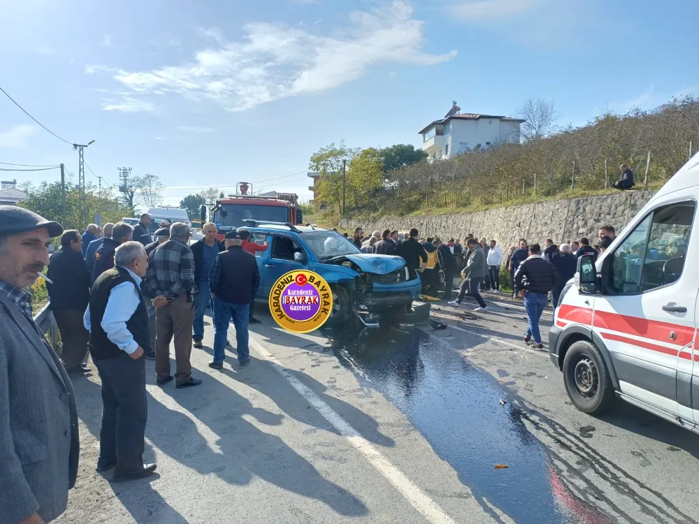 Ulubey-Ordu Yolu’nda Korkunç Kaza: 1 Ölü, 2 Yaralı