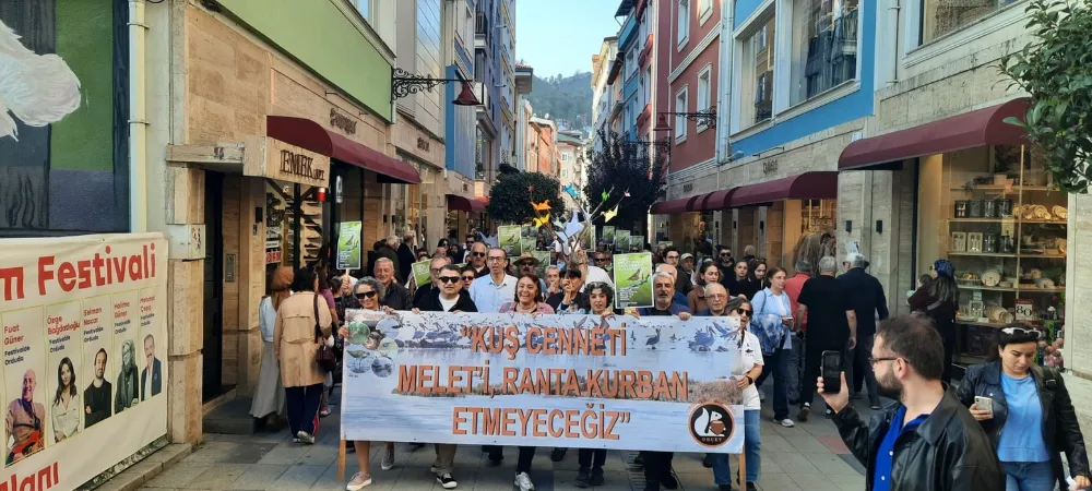 Ordu’da çevreciler sokağa indi