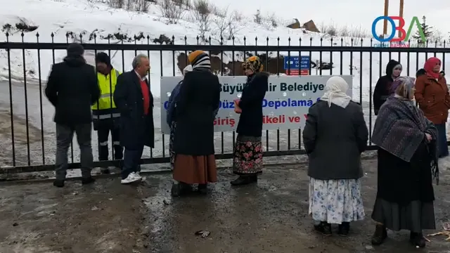 ÇÖP TESİSİNE DURDURMA KARARI