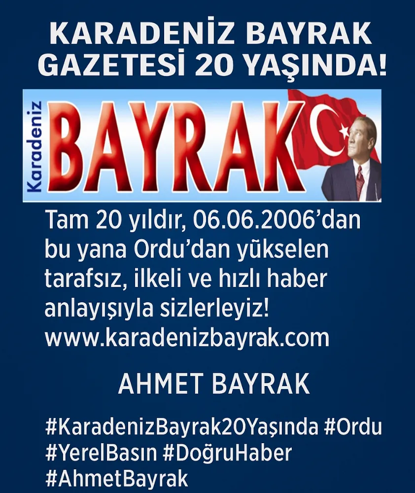 Karadeniz Bayrak Gazetesi 20 Yaşında