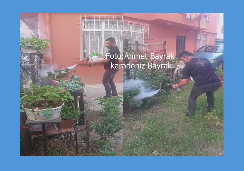 Ordulu Vatandaştan Yerli “Haşere Dumanlama Makinesi”
