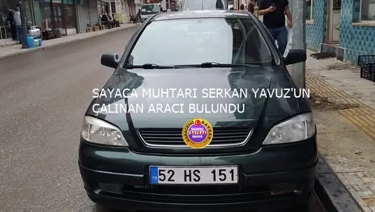 MUHTARIN ARACINI ÇALDILAR