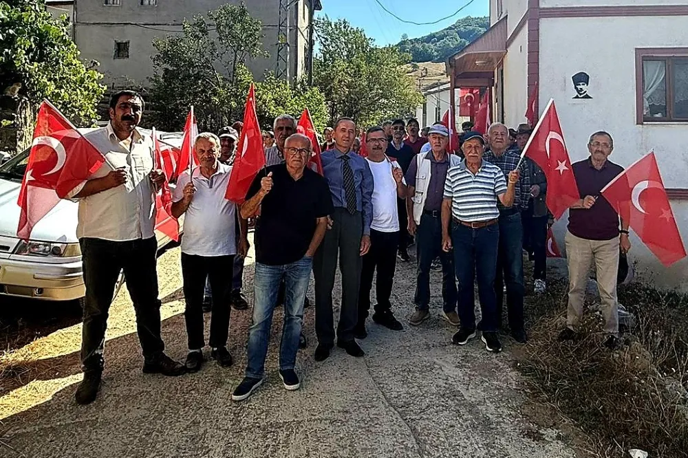 30 Ağustos Zafer Bayramı, Mesudiye Beyağaç Köyü’nde Coşkuyla Kutlandı